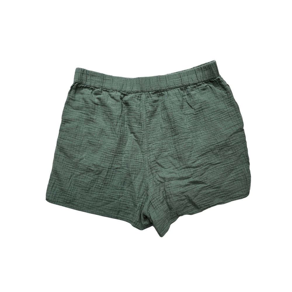 Universal Thread Green Cotton Gauze High Rise Shorts Womens Medium Boho Summer